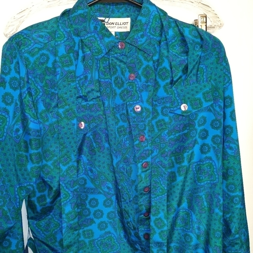 Vintage New Don Elliot Von Maur Dress 6 - Picture 5 of 6